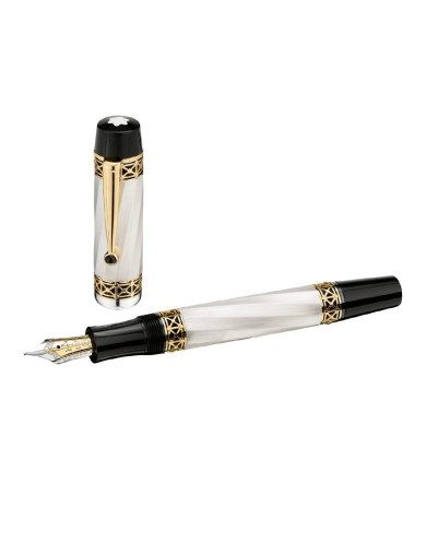 Montblanc Penna Stilografica Karl The Great Hommage a Charlemagne Edizione Limitata Patron Of Art 4810 - Vendita Online - Lazzar