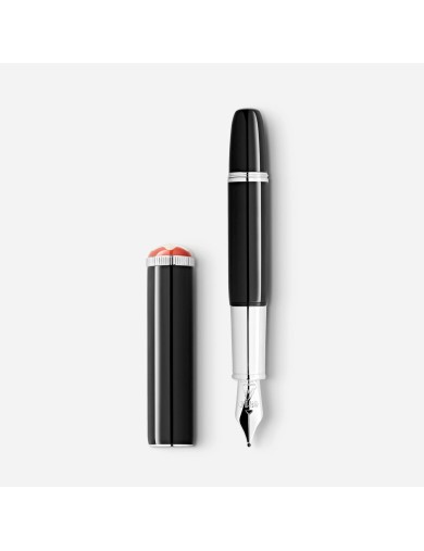 Montblanc Stilografica Heritage Rouge et Noir Baby Edizione Speciale Nera M - Vendita Online - Lazzaroni Penne
