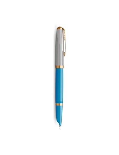Parker Penna Stilografica 51 Premium Turchese - Vendita Online - Lazzaroni Penne