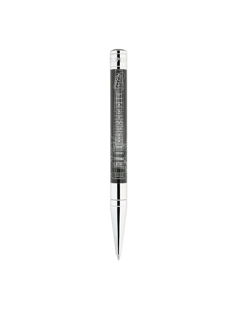 S.T. Dupont Penna a sfera Initial fender nero - Vendita Online - Lazzaroni Penne