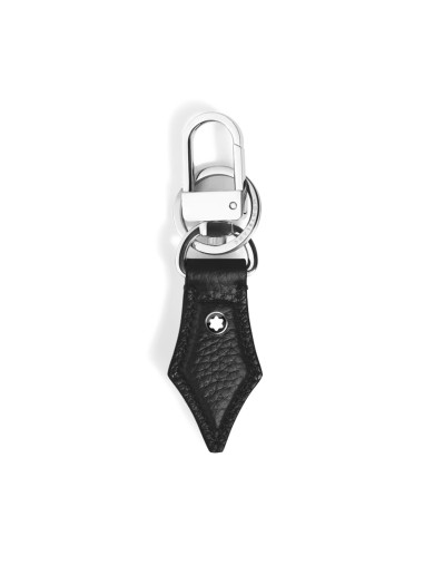 Montblanc Portachiavi a Forma di Pennino in Pelle con Grana - Vendita Online - Lazzaroni Penne