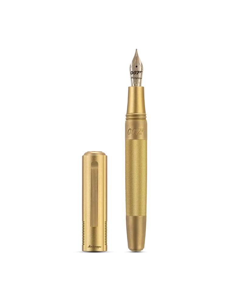 Montegrappa Penna Stilografica 007 Goldfinger - Vendita Online - Lazzaroni Penne