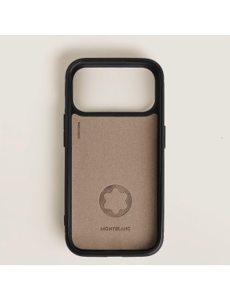 Montblanc Custodia Rigida per iPhone 17 Pro in Pelle Sartorial - Vendita Online - Lazzaroni Penne